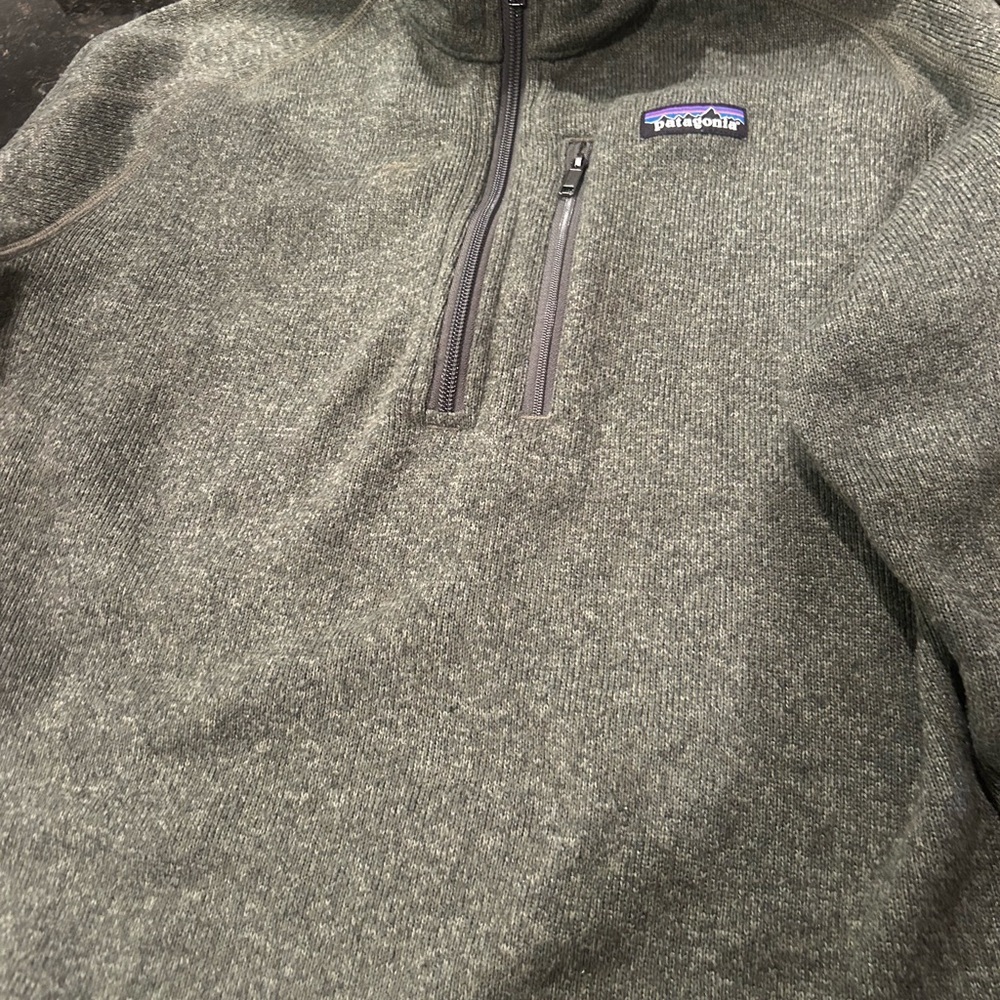Patagonia Olive Fleece Pullover